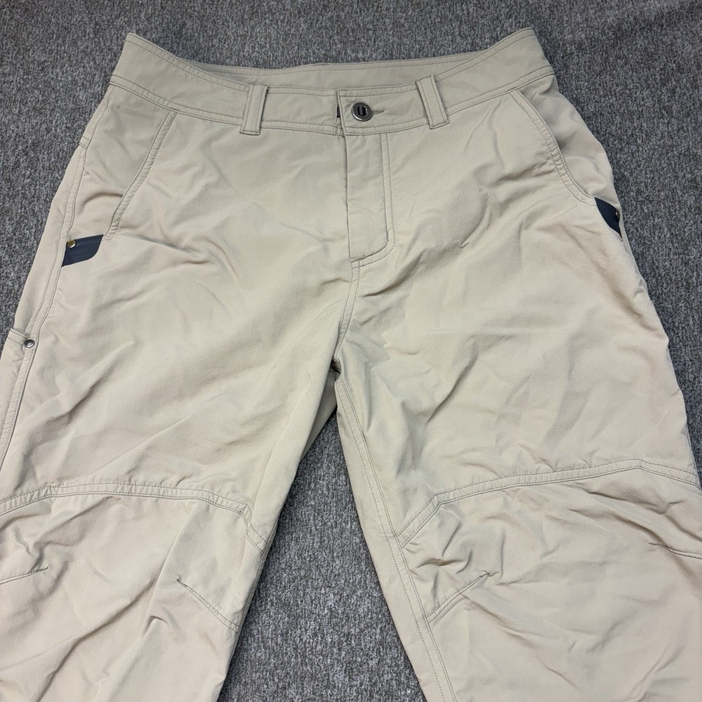 Sitka Territory Pants Mens 32R Mud Brown Stretch Hunt Hike Fish Outdoor
